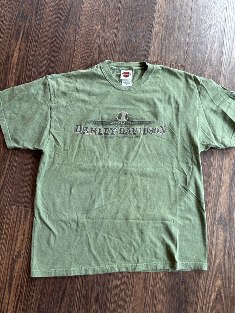 Harley-Davidson Olive Short Sleeve Logo Tee